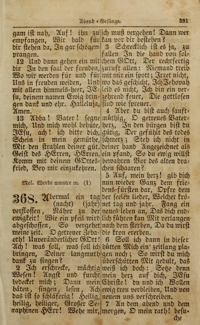 Die Kleine Geistliche Harfe der Kinder Zions: oder auserlesene Geistreiche Gesänge, allen wahren heilsbergierigen Säuglingen der Weisheit, insonderheit aber allen Christlichen Gemeinden (4. Aufl.) page 373