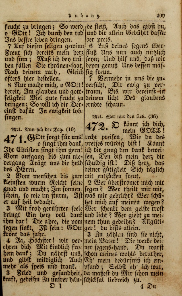 Die Kleine Geistliche Harfe der Kinder Zions: oder auserlesene Geistreiche Gesänge, allen wahren heilsbergierigen Säuglingen der Weisheit, insonderheit aber allen Christlichen Gemeinden (4. Aufl.) page 451