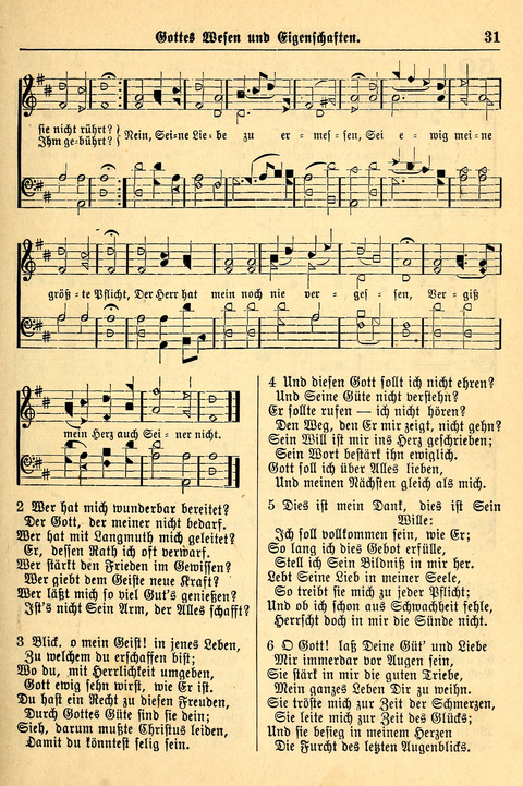 Deutsches Lieder- und Melodienbuch: mit einem Anhang englisher Lieder page 31