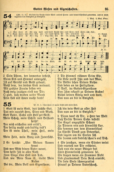 Deutsches Lieder- und Melodienbuch: mit einem Anhang englisher Lieder page 35