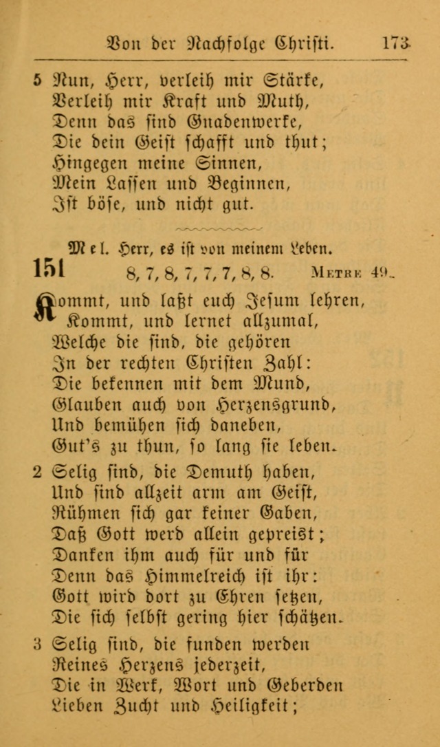 Die allgemeine Lieder-Sammlung zum privat und öffentlichen Gottes-Dienst: mit fleiß zusammengetragen (2nd Aufl.) page 173