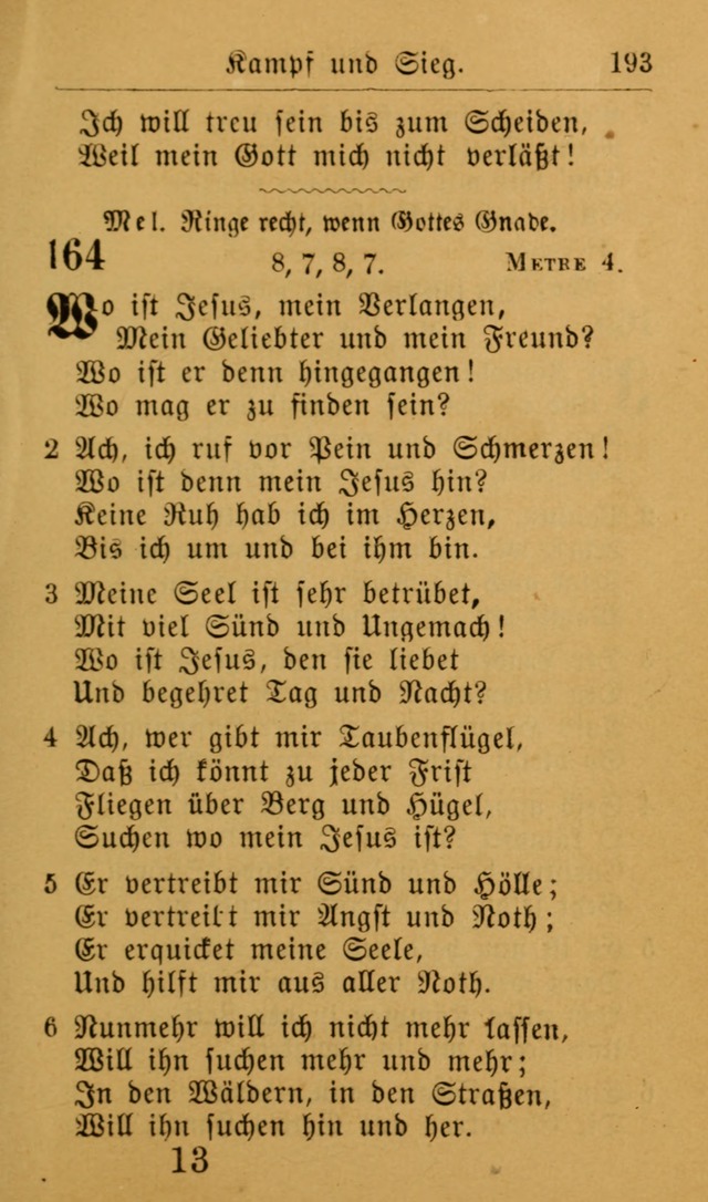 Die allgemeine Lieder-Sammlung zum privat und öffentlichen Gottes-Dienst: mit fleiß zusammengetragen (2nd Aufl.) page 193