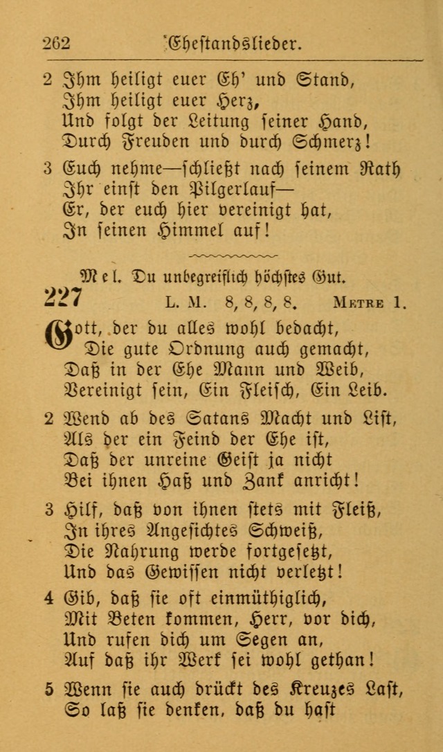 Die allgemeine Lieder-Sammlung zum privat und öffentlichen Gottes-Dienst: mit fleiß zusammengetragen (2nd Aufl.) page 262