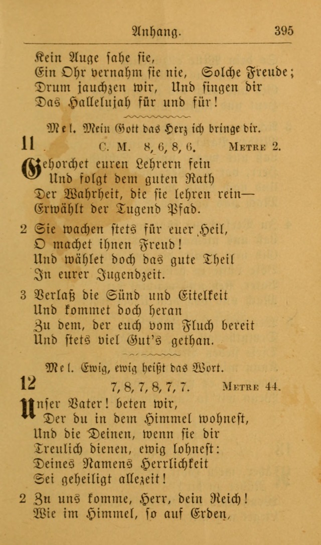 Die allgemeine Lieder-Sammlung zum privat und öffentlichen Gottes-Dienst: mit fleiß zusammengetragen (2nd Aufl.) page 395