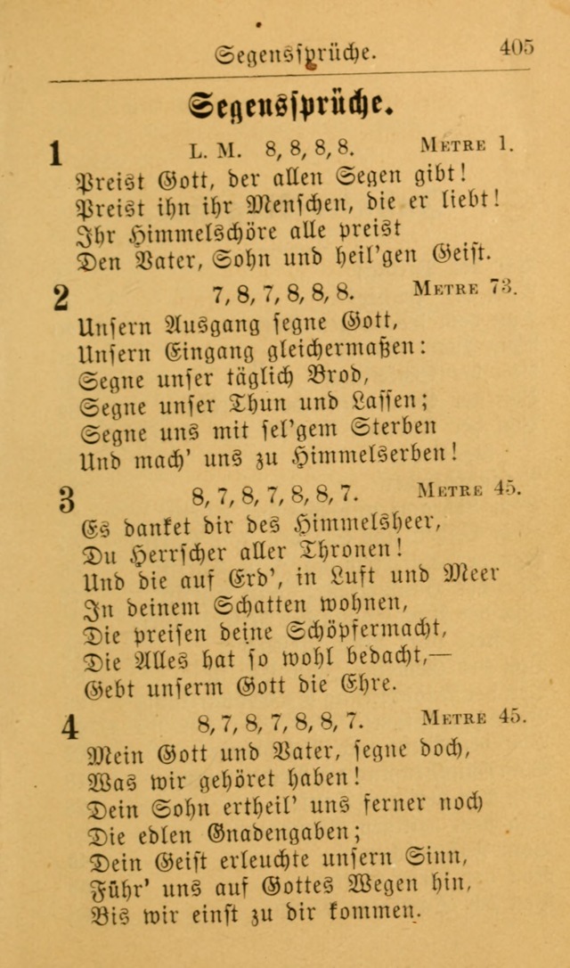 Die allgemeine Lieder-Sammlung zum privat und öffentlichen Gottes-Dienst: mit fleiß zusammengetragen (2nd Aufl.) page 405