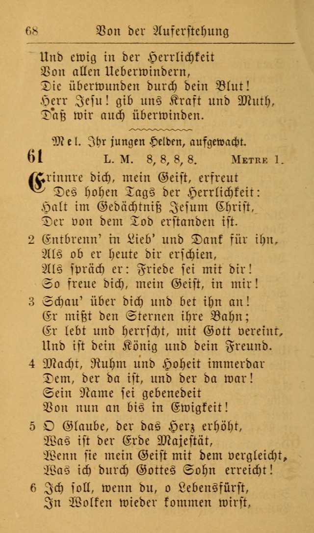 Die allgemeine Lieder-Sammlung zum privat und öffentlichen Gottes-Dienst: mit fleiß zusammengetragen (2nd Aufl.) page 68