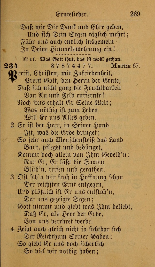 Allgemeine Lieder-Sammlung: zum Gebrauch für den privaten und öffentlichen Gottesdienst. (6th Aufl.) page 275