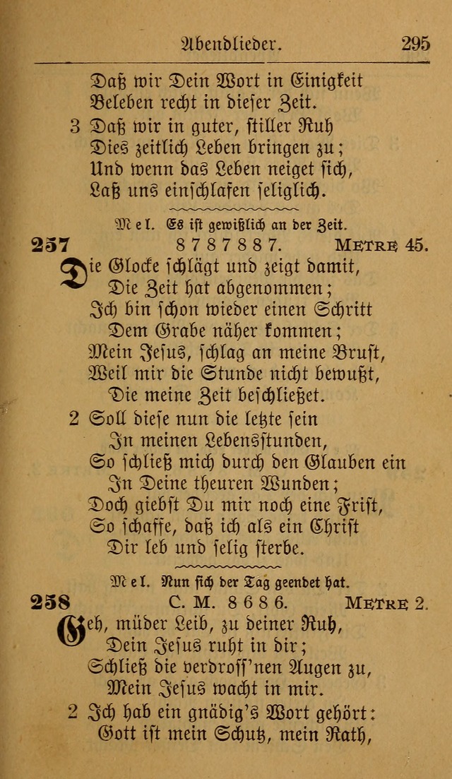 Allgemeine Lieder-Sammlung: zum Gebrauch für den privaten und öffentlichen Gottesdienst. (6th Aufl.) page 301