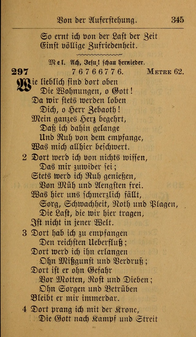 Allgemeine Lieder-Sammlung: zum Gebrauch für den privaten und öffentlichen Gottesdienst. (6th Aufl.) page 351