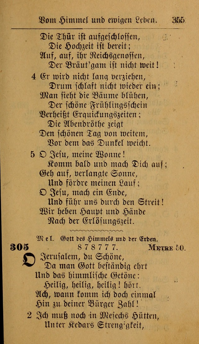 Allgemeine Lieder-Sammlung: zum Gebrauch für den privaten und öffentlichen Gottesdienst. (6th Aufl.) page 361