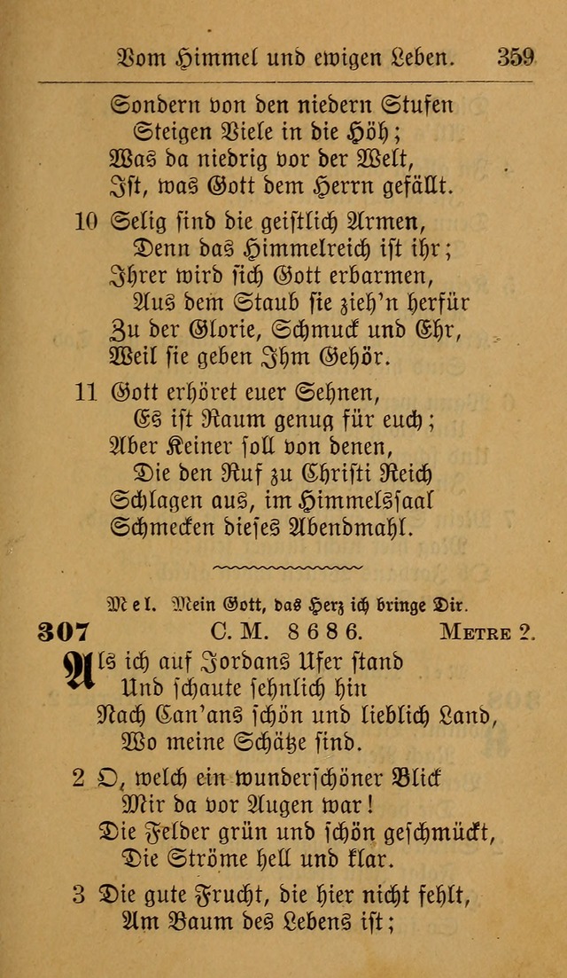 Allgemeine Lieder-Sammlung: zum Gebrauch für den privaten und öffentlichen Gottesdienst. (6th Aufl.) page 365