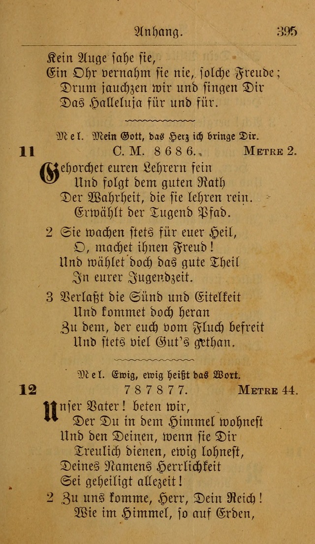 Allgemeine Lieder-Sammlung: zum Gebrauch für den privaten und öffentlichen Gottesdienst. (6th Aufl.) page 401