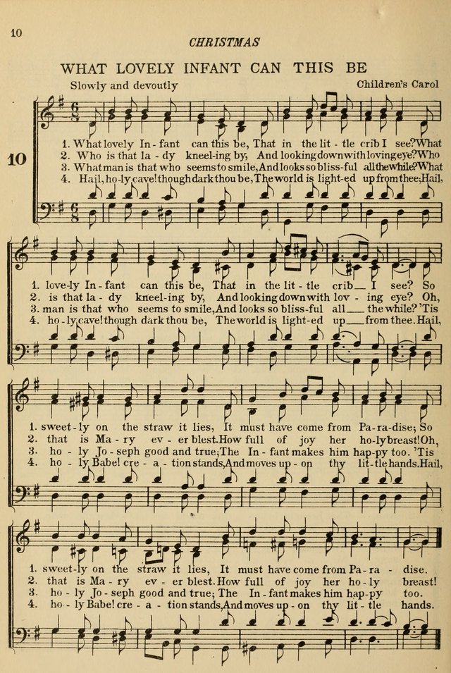 The De La Salle Hymnal: for Catholic schools and choirs page 10