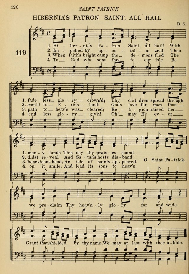 The De La Salle Hymnal: for Catholic schools and choirs page 122