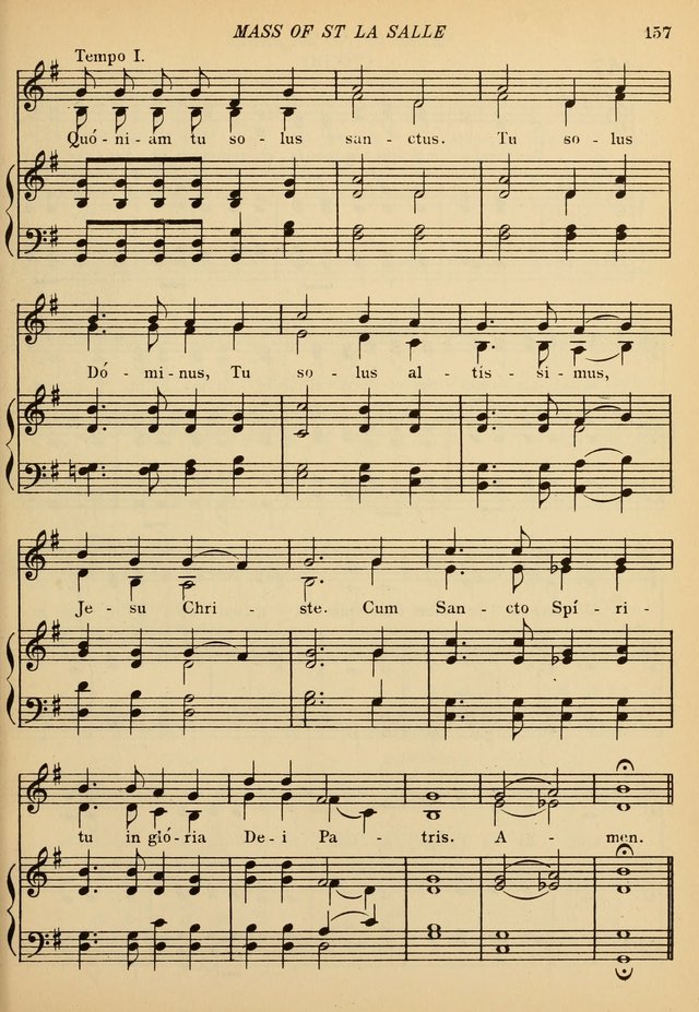 The De La Salle Hymnal: for Catholic schools and choirs page 159