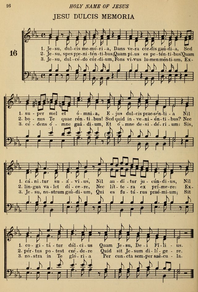 The De La Salle Hymnal: for Catholic schools and choirs page 16