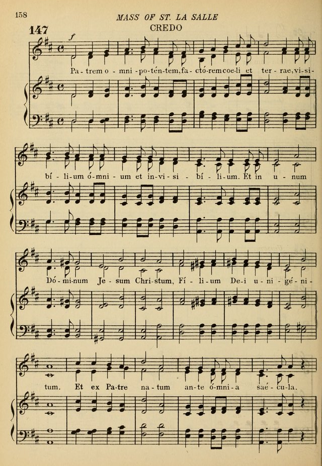 The De La Salle Hymnal: for Catholic schools and choirs page 160