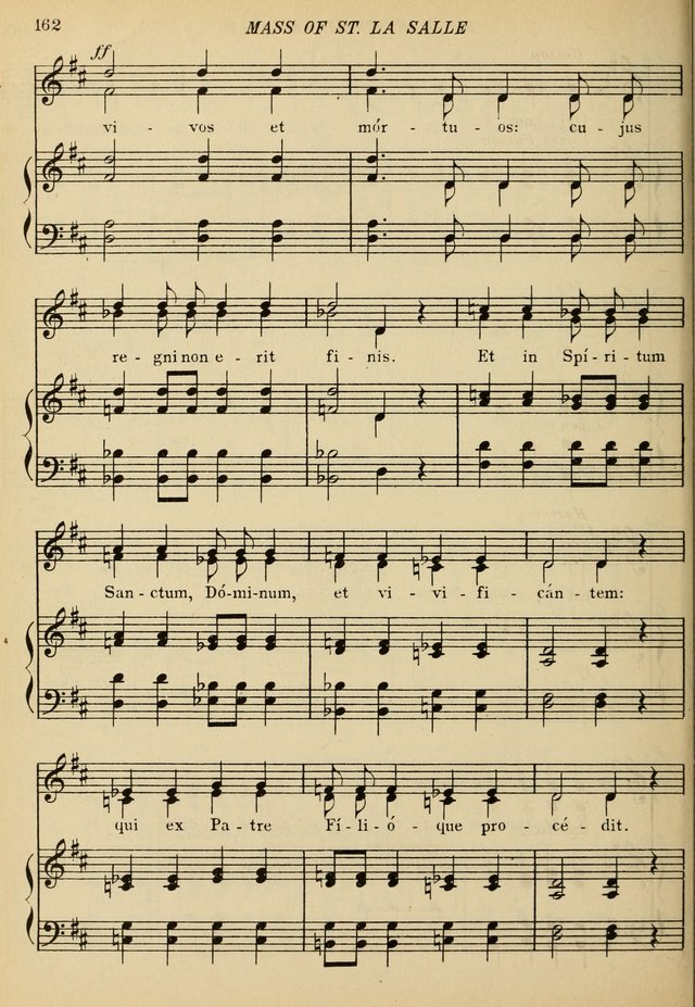 The De La Salle Hymnal: for Catholic schools and choirs page 166