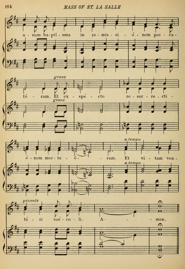 The De La Salle Hymnal: for Catholic schools and choirs page 168