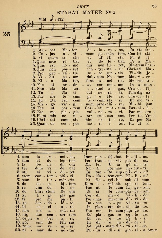 The De La Salle Hymnal: for Catholic schools and choirs page 25
