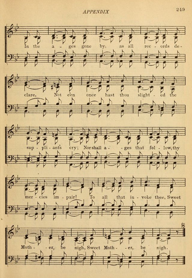 The De La Salle Hymnal: for Catholic schools and choirs page 255