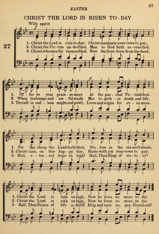 The De La Salle Hymnal: for Catholic schools and choirs page 27