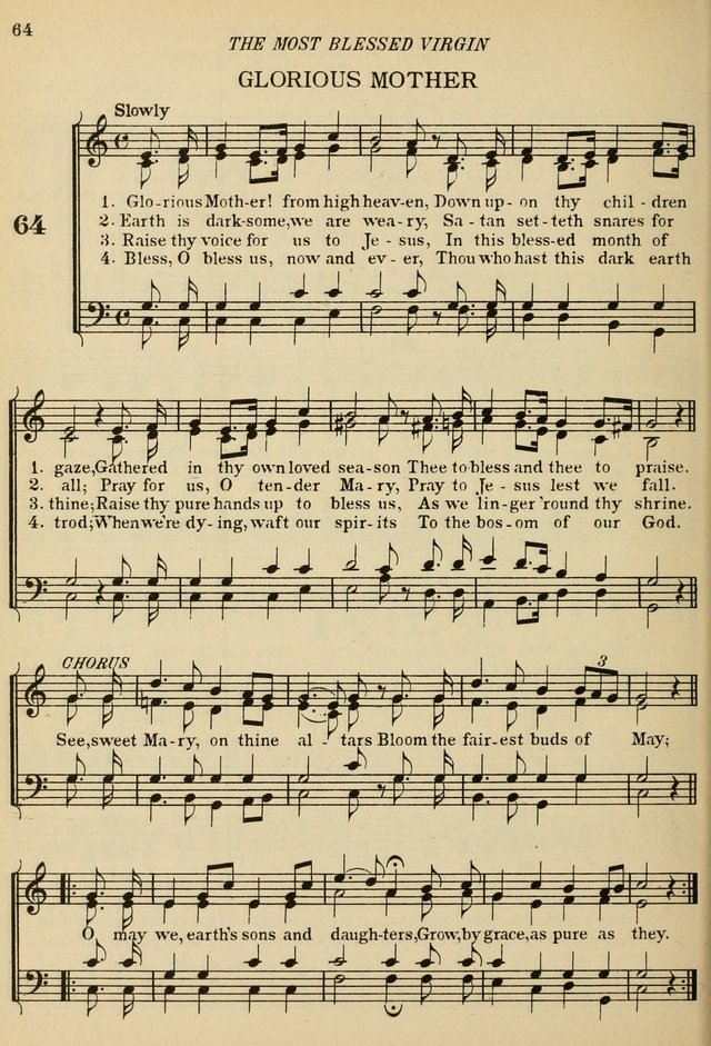 The De La Salle Hymnal: for Catholic schools and choirs page 64