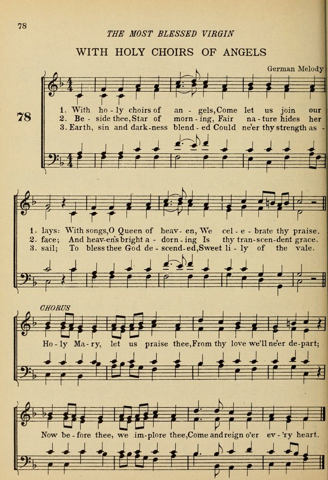 The De La Salle Hymnal: for Catholic schools and choirs page 78