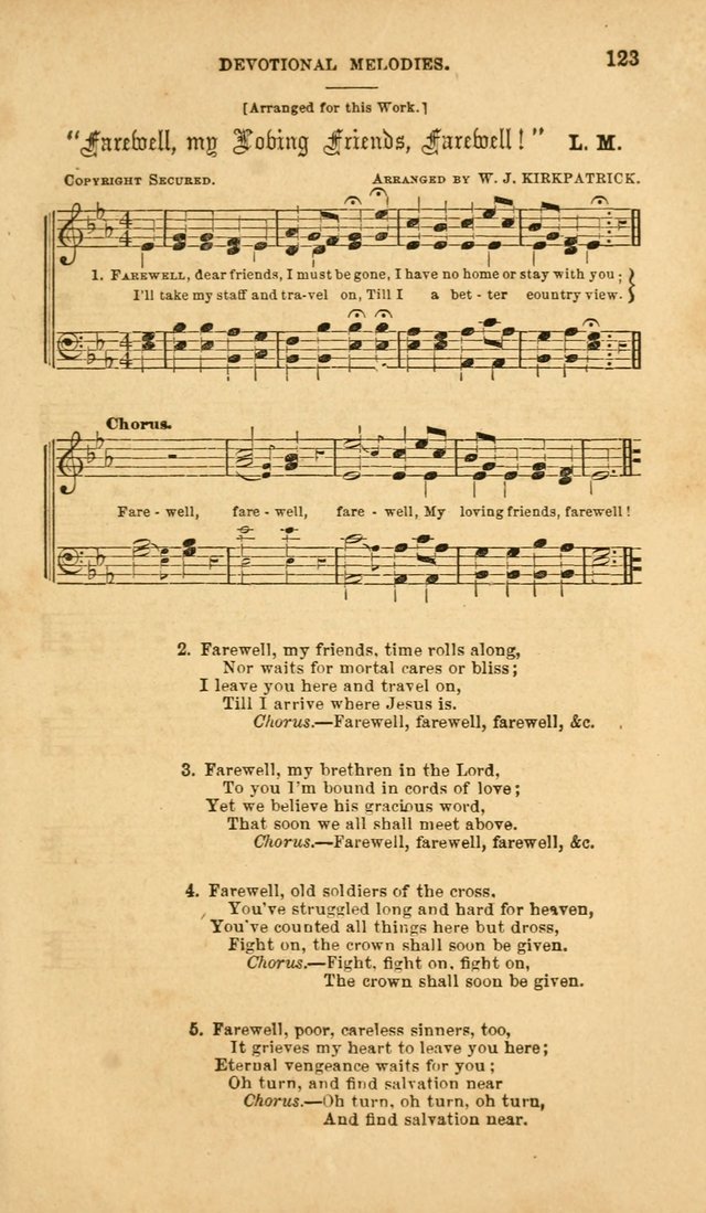 Devotional Melodies: or, a collection of original and selected tunes and hymns, designed for congregational and social worship. (2nd ed.) page 130