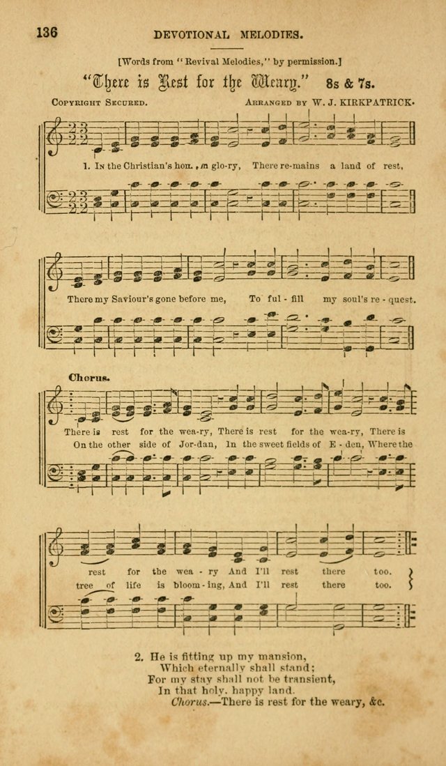 Devotional Melodies: or, a collection of original and selected tunes and hymns, designed for congregational and social worship. (2nd ed.) page 143