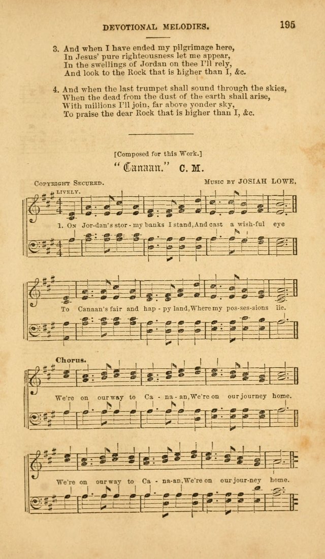 Devotional Melodies: or, a collection of original and selected tunes and hymns, designed for congregational and social worship. (2nd ed.) page 202