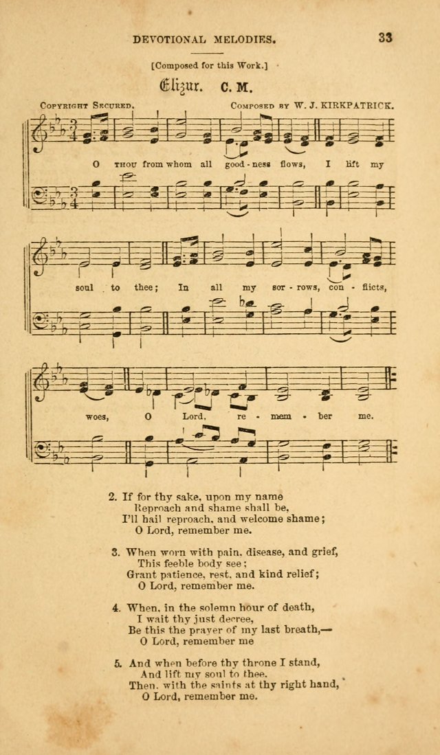 Devotional Melodies: or, a collection of original and selected tunes and hymns, designed for congregational and social worship. (2nd ed.) page 40