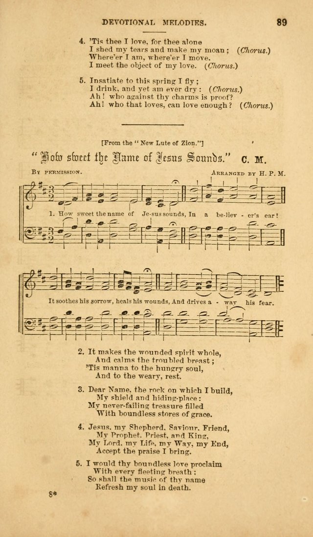 Devotional Melodies: or, a collection of original and selected tunes and hymns, designed for congregational and social worship. (2nd ed.) page 96