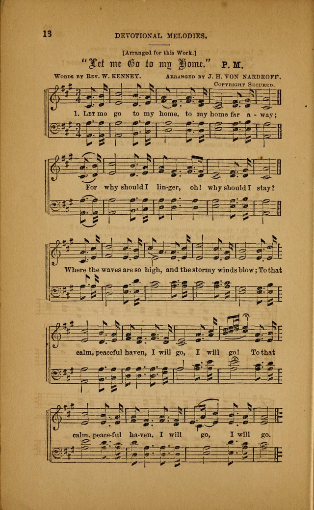 Devotional Melodies; or, a collection of original and selected tunes and hymns, designed for congregational and social worship. (3rd ed.) page 19