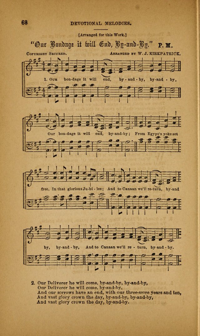 Devotional Melodies; or, a collection of original and selected tunes and hymns, designed for congregational and social worship. (3rd ed.) page 69