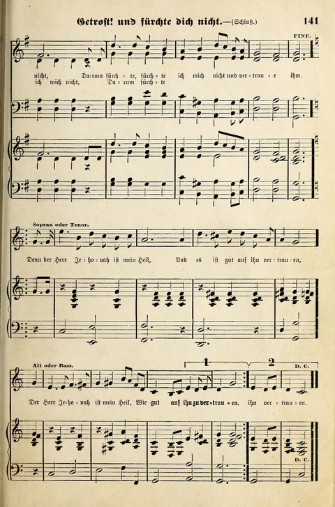 Die Palme No. 3: für Kirchen-Chöre, Sänger, u.s.w. page 141