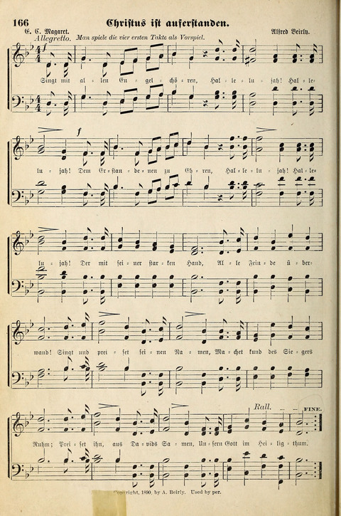 Die Palme No. 3: für Kirchen-Chöre, Sänger, u.s.w. page 166