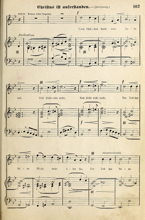 Die Palme No. 3: für Kirchen-Chöre, Sänger, u.s.w. page 167