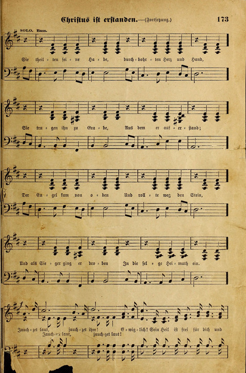 Die Palme No. 3: für Kirchen-Chöre, Sänger, u.s.w. page 173
