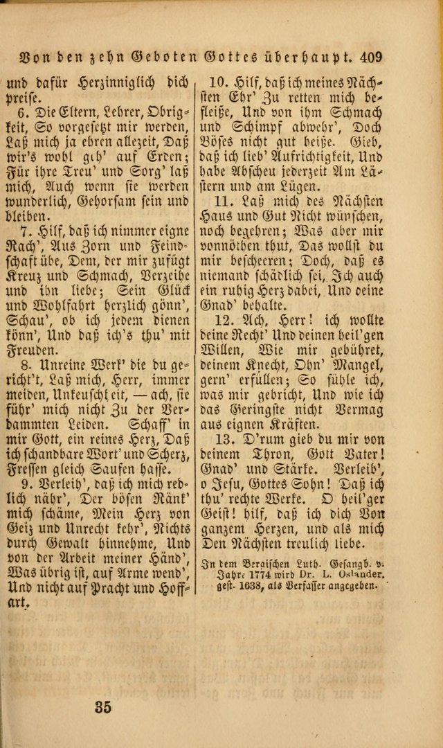 Die Psalmen Davids: nebst einer Sammlung Geistlicher lieder für Oeffentlichen und Privat-Gottesdienst page 411