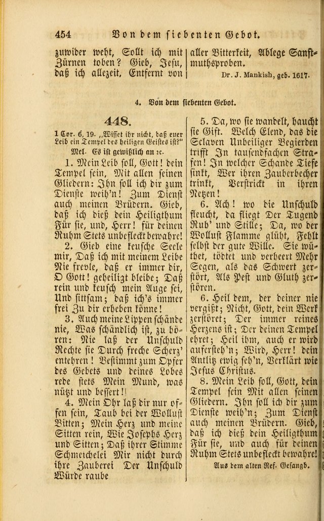 Die Psalmen Davids: nebst einer Sammlung Geistlicher lieder für Oeffentlichen und Privat-Gottesdienst page 456