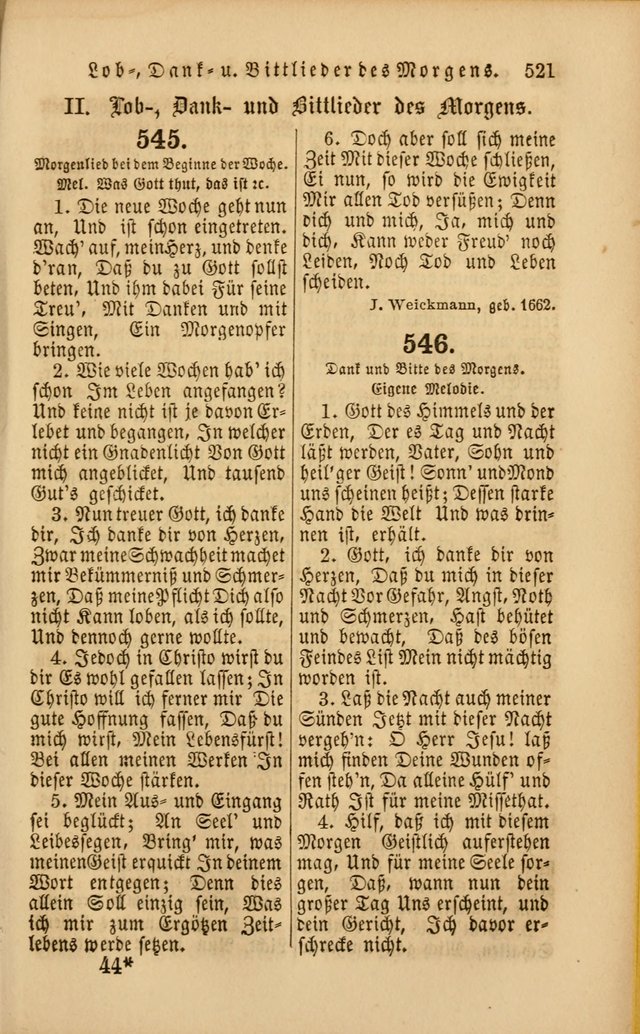 Die Psalmen Davids: nebst einer Sammlung Geistlicher lieder für Oeffentlichen und Privat-Gottesdienst page 523