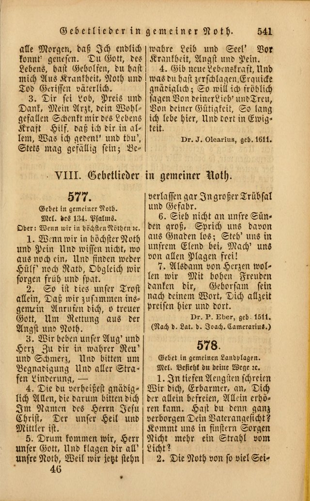 Die Psalmen Davids: nebst einer Sammlung Geistlicher lieder für Oeffentlichen und Privat-Gottesdienst page 543