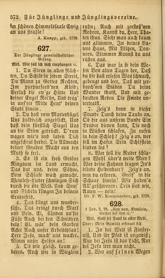 Die Psalmen Davids: nebst einer Sammlung Geistlicher lieder für Oeffentlichen und Privat-Gottesdienst page 574