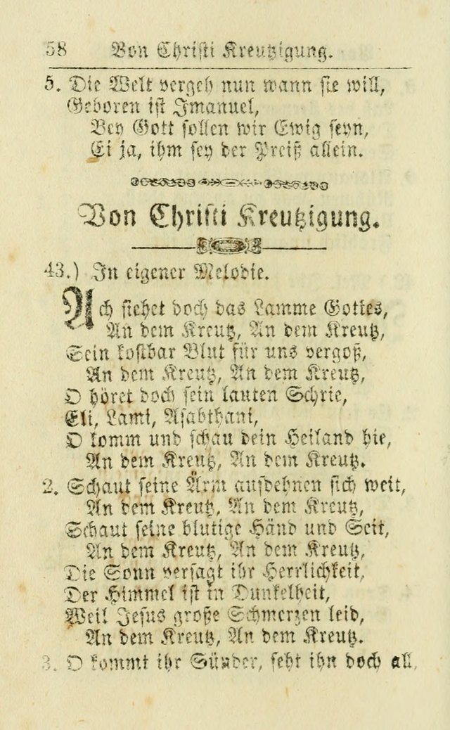 Die kleine Perlen-Samlung : oder Auswahl Geistreicher Lieder, Mehrstenthiels, von manuscripten genommen, zum Dienst, Gebrauch und Auferbauung... (1. Aufl.) page 69