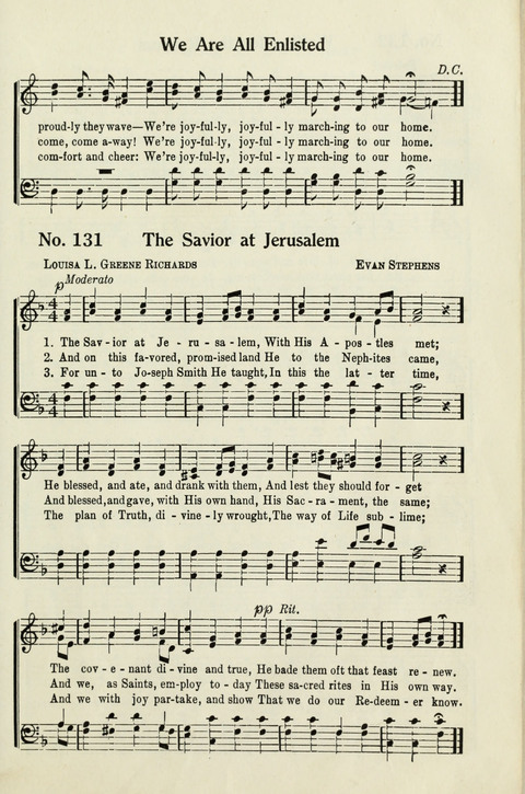 Deseret Sunday School Songs page 131
