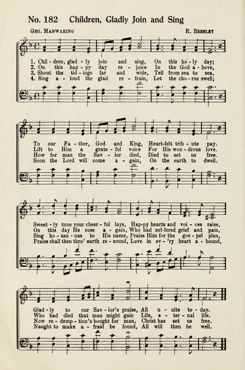 Deseret Sunday School Songs page 182