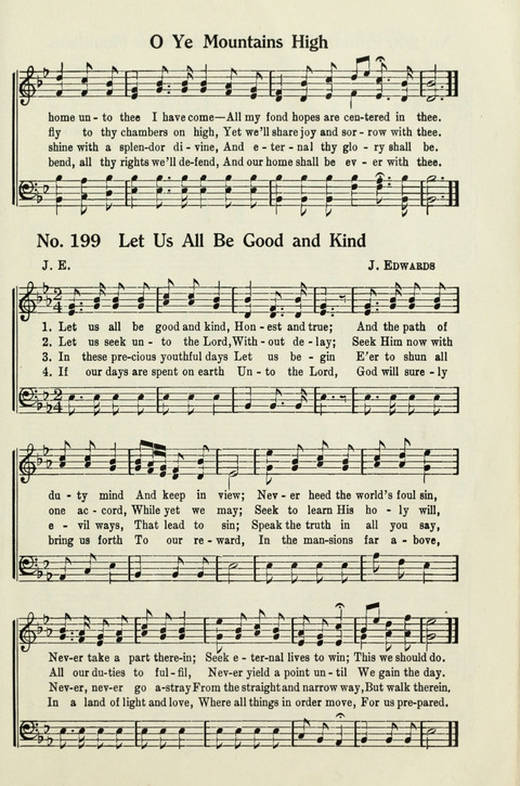Deseret Sunday School Songs page 199