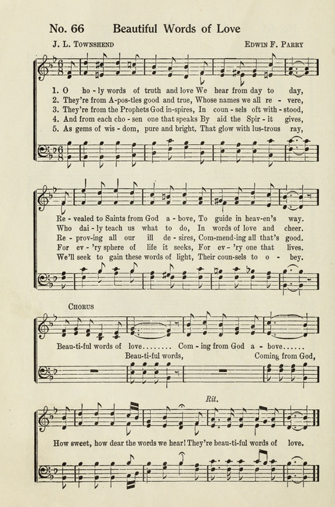Deseret Sunday School Songs page 66