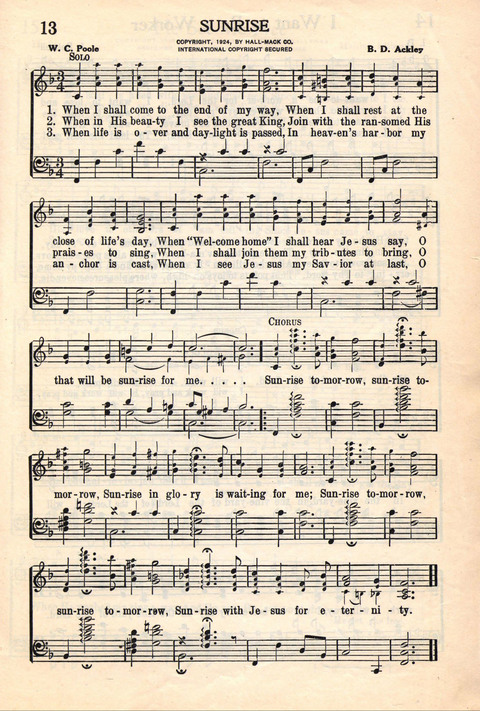 Devotion and Praise page 13